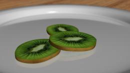 Kiwi slices